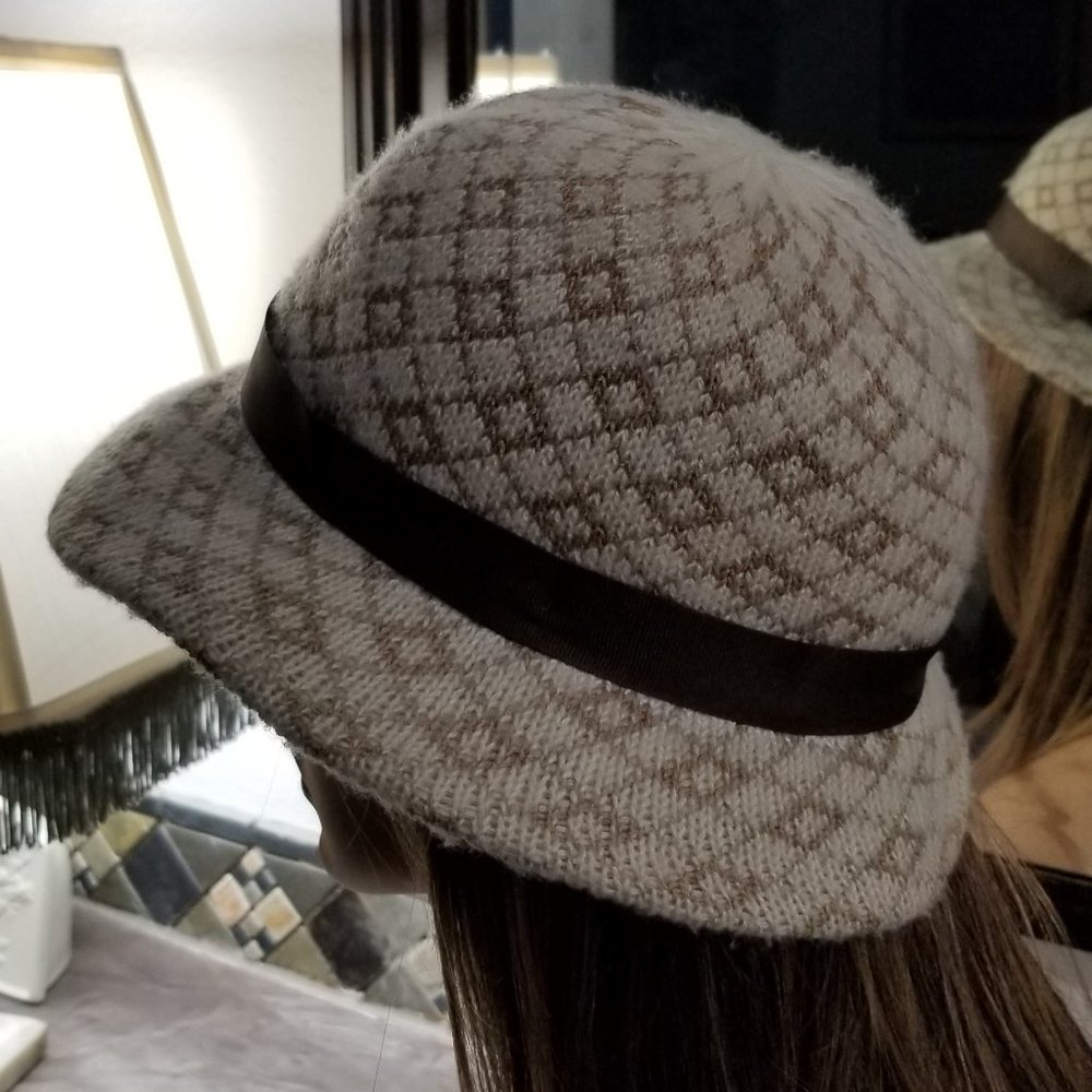 Fred & Taylor Hat made in Italy Foldable Vintage